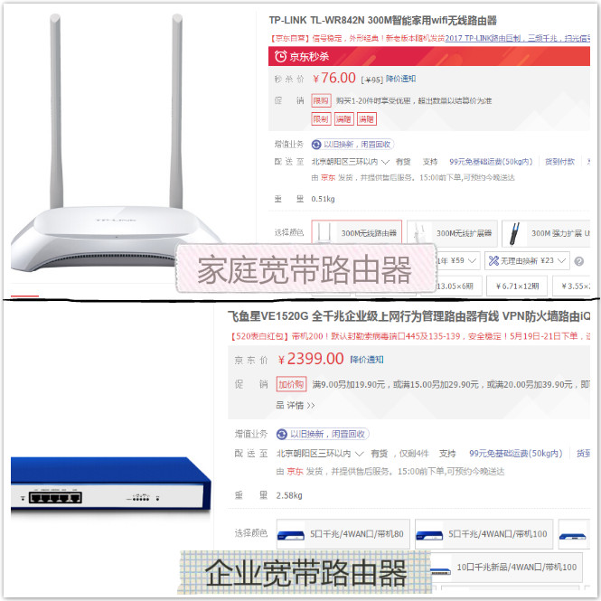 方圓信息企業(yè)與家庭寬帶對(duì)比