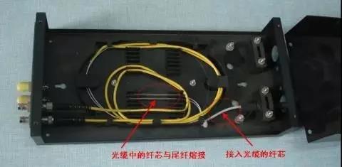 圖解：光纜、終端盒、尾纖的作用和接法