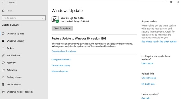 微軟2019 Windows 10 五月更新正式開始推送 數(shù)周內(nèi)覆蓋全球